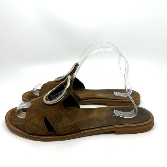MAKRIS K2 Brown Suede Sandals Women's 9 US - Picture 2 of 9